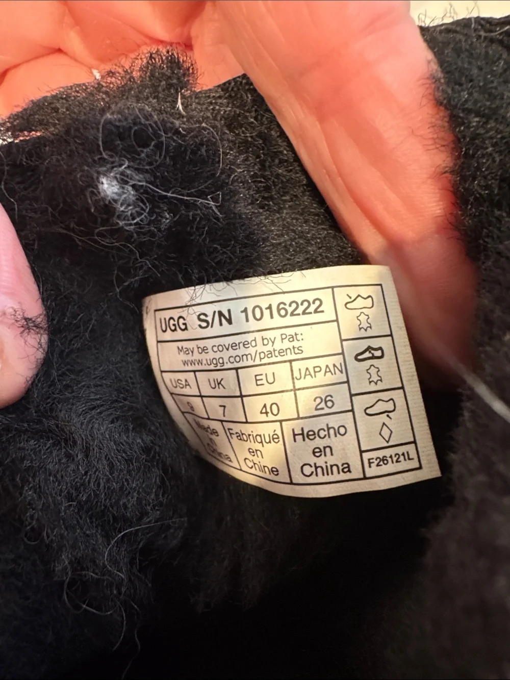 UGG soft suede